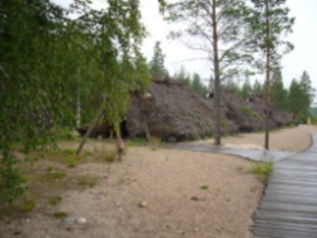 Finnish Stone Age village