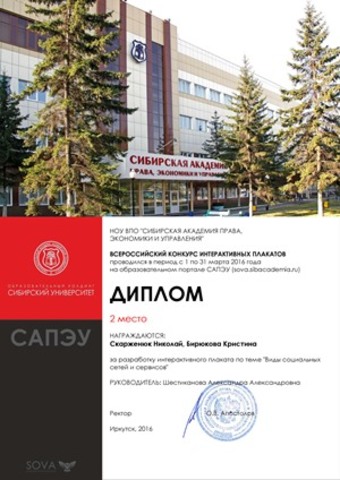 Всероссийский конкурс интерактивных плакатов