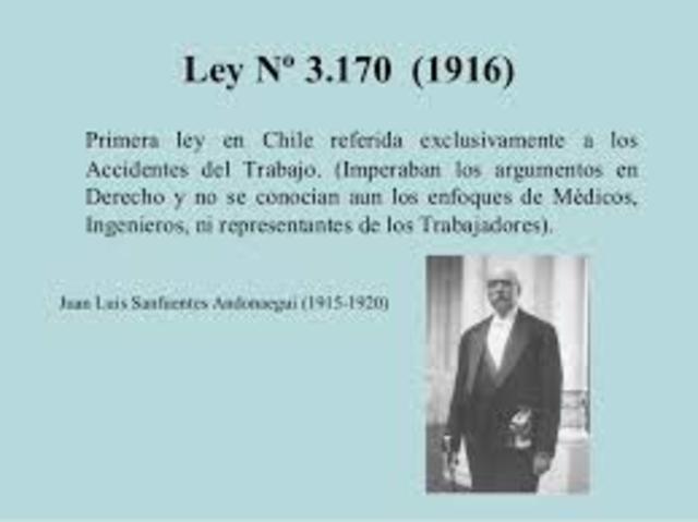 promulgacion de la ley de accidentes del trabajo