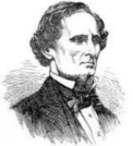 Jefferson Davis becomes President of the Confederate States