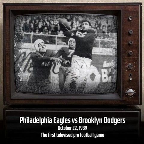 First Televised Football Game
