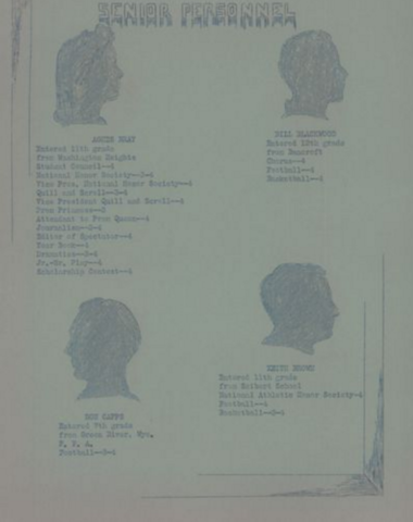 Class of 1939 Seniors