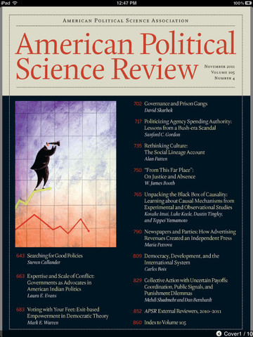 American Political Science Review