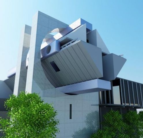 Casa en el aire, Agustín Hernández