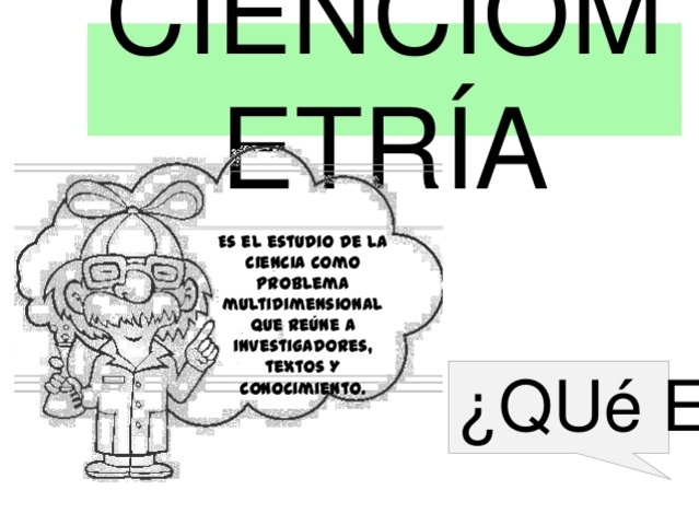 Cienciometría