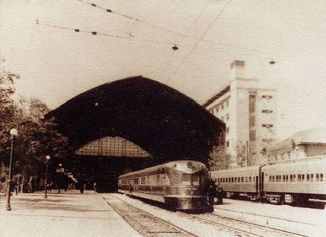 SE INAGURA OFICIALMENTE LA ESTACION DEL FERROCARRIL MAPOCHO