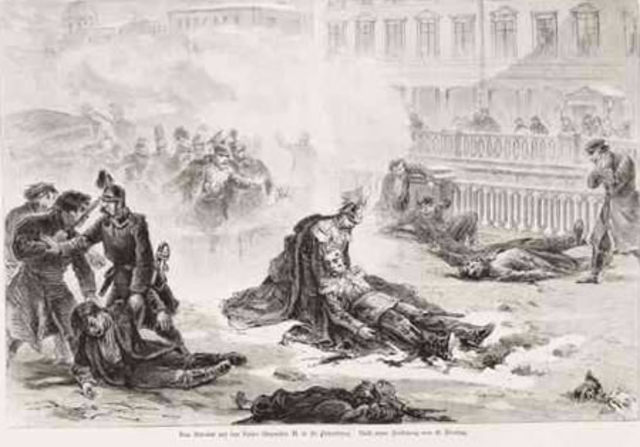 Asesinato del zar Alejandro II.