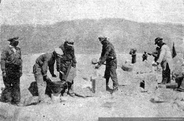 Se inicia la explotacion de la mina chuquicamata