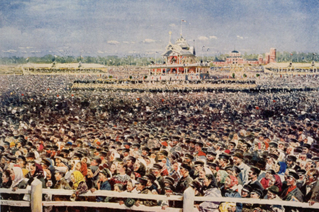 Coronación zar Nicolas II.