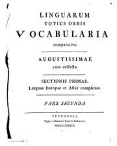 Linguarum totius orbis vocabularia