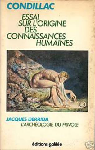 Essai sur 'origine des connaissances humaines