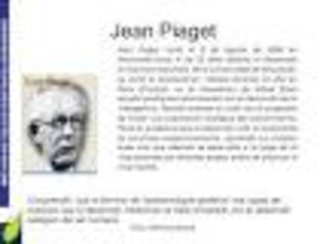 Piaget.