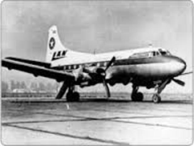 Creación de las lineas aereas nacionales,LAN chile