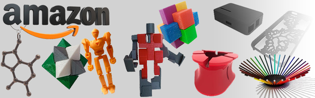 Amazon Launches 3D Printing Store