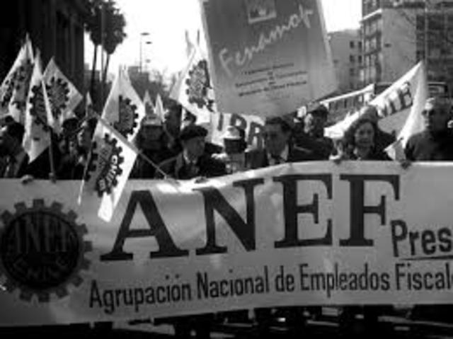 Creación de la ANEF,asociación nacional de empleados fiscales