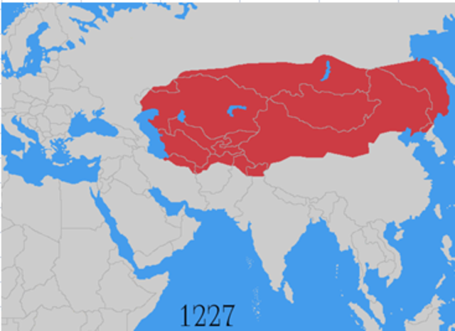 Death of Genghis Khan