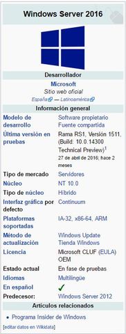 Windows NT Server 2016