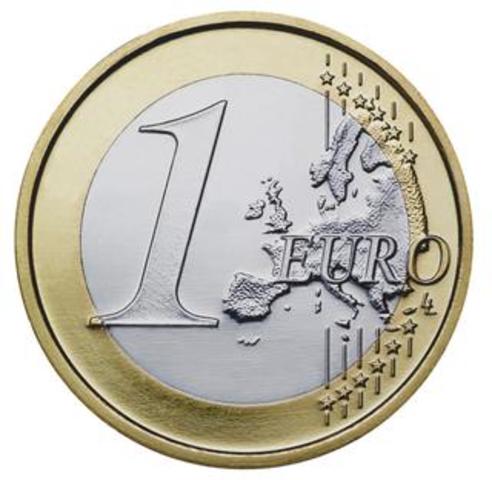 2002. Introducción del Euro.