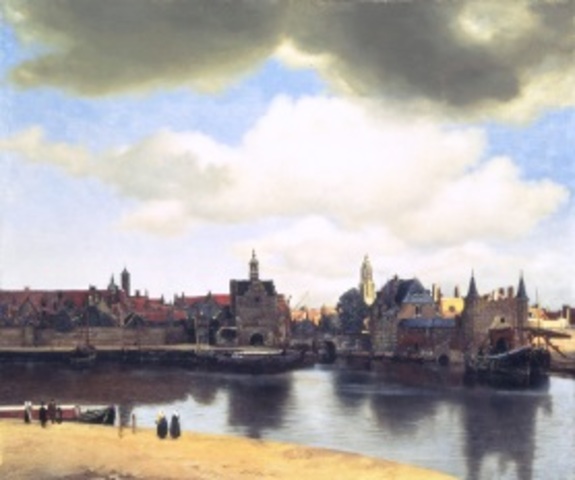 View of Delft (Gezicht op Delft) c. 1660-1661