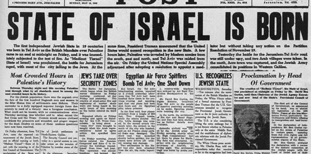 Israeli Independence war of 1948
