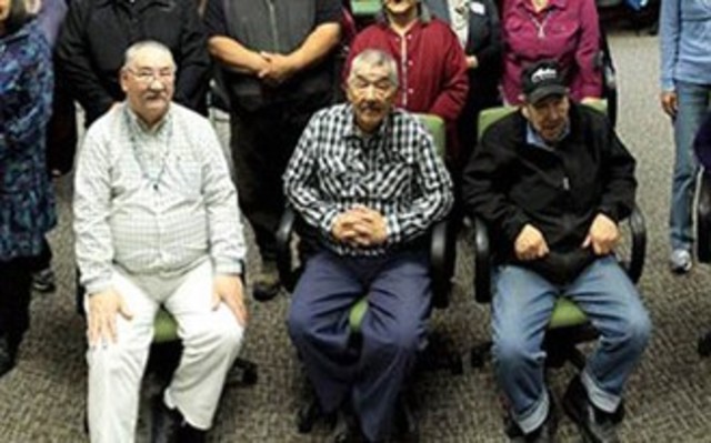 Three Attu Island Survivors Reunite