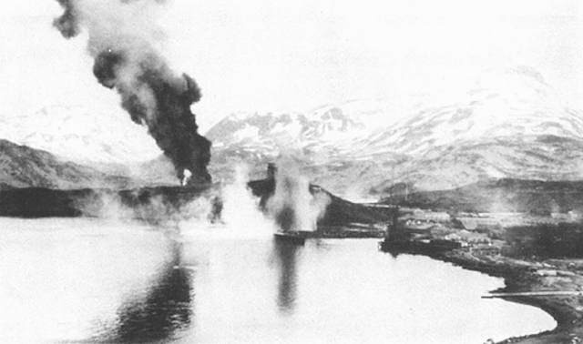 2nd Wave of Bombing on Dutch Harbor - U.S. Counterattack on the Japanese