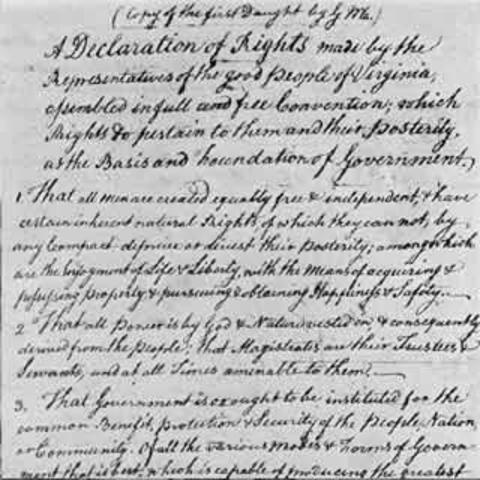 The Virginia Declaration of Rights