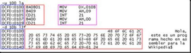 DESARROLLO DEL LENGUAJE ENSAMBLADOR
