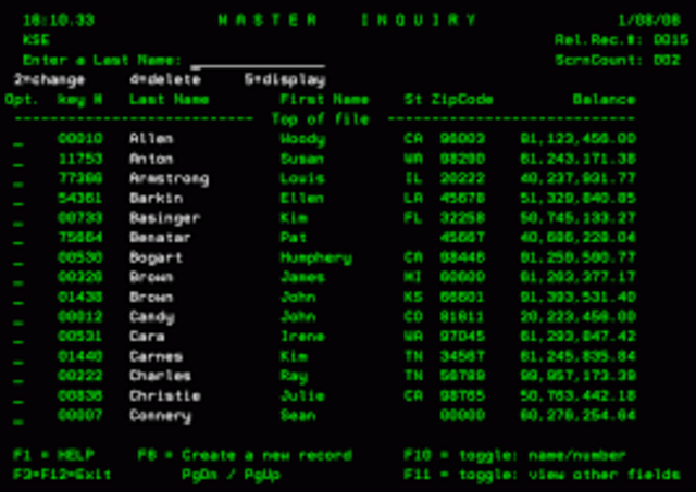 SE CREA EL LENGUJAE DE COBOL