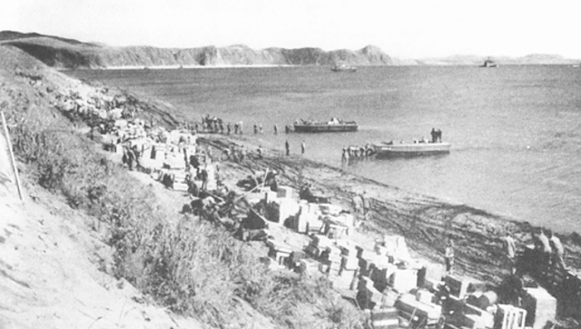 Allied Troops Land on Adak
