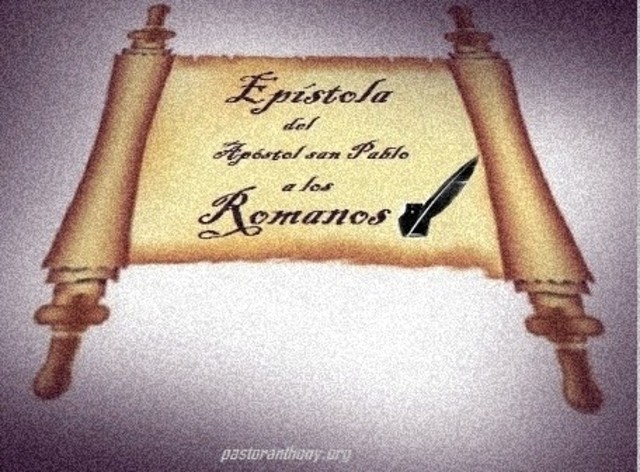 Pablo escribe Epístola a los Romanos