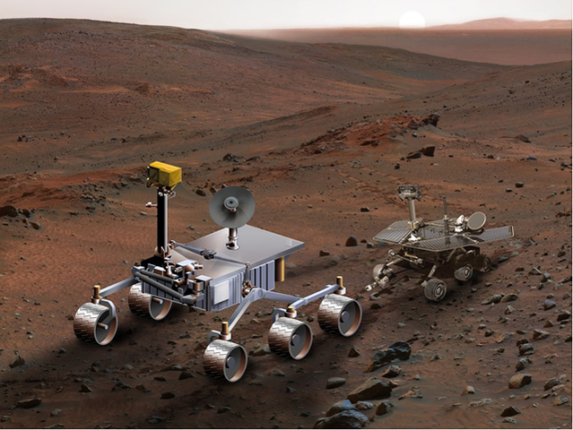 Twin Mars Exploration Rovers Land on MArs