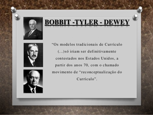 Crítica de Tyler e Dewey