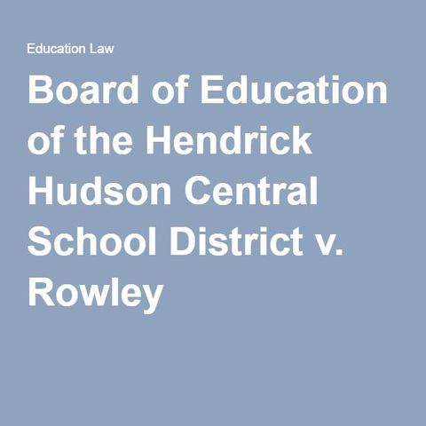 Board of Education v. Rowley