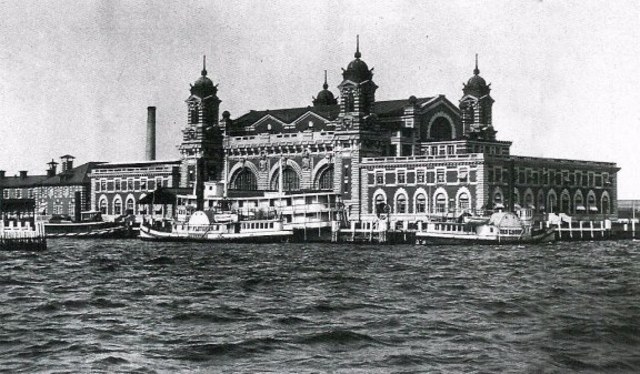 Ellis Island's opening