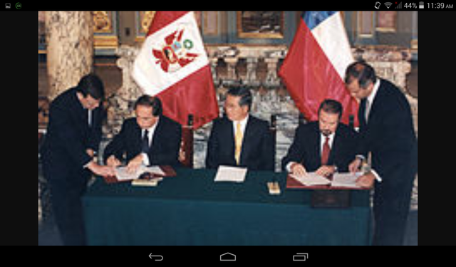 Tratado de límites con peru