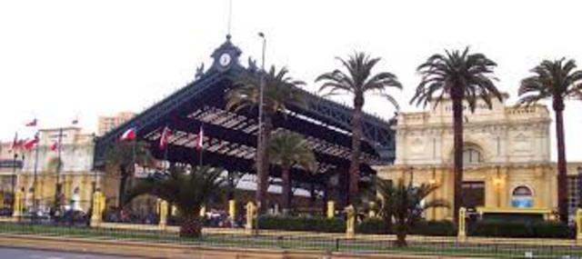 Inauguración de la Estación Central.