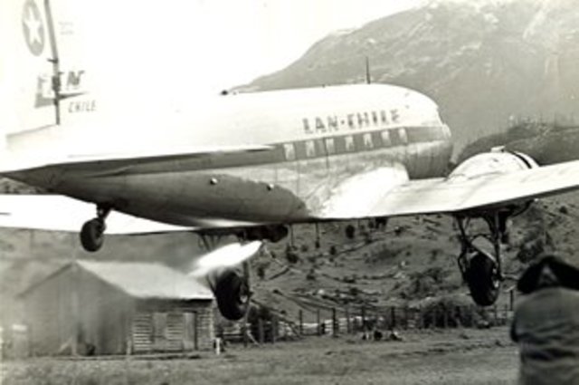 creación de las lineas areas nacionales LAN