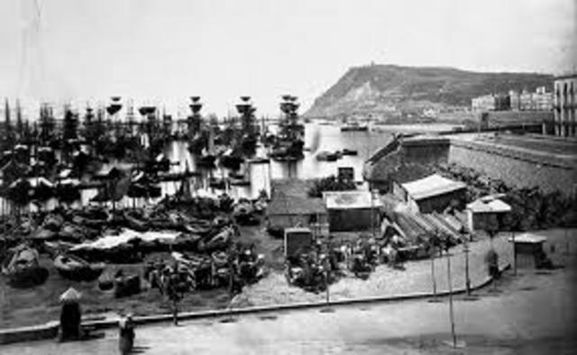 inicio de obras del puerto de san antonio