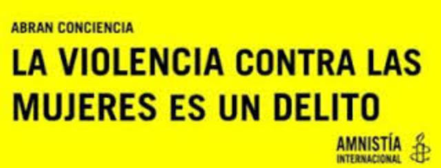 NN.UU Declara la Violencia con la Mujer es un Delito