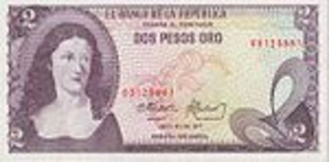 2 pesos oro