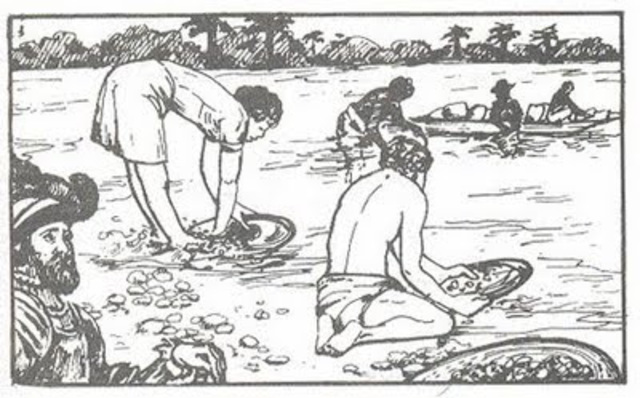 Explotación de recursos de parte de España sobre América