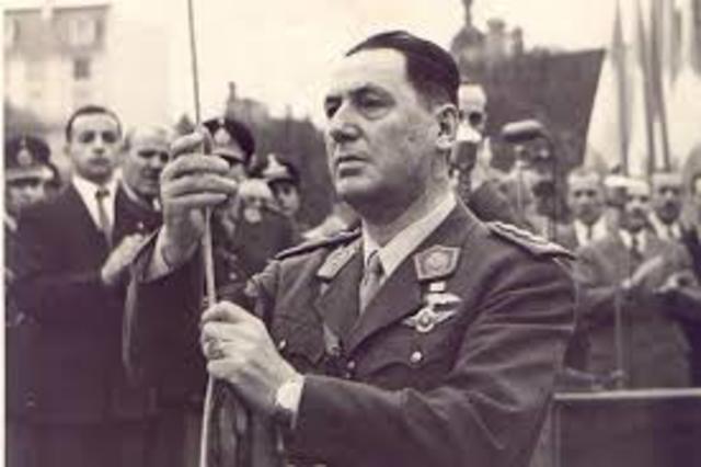 Juan Domingo Perón Renuncia