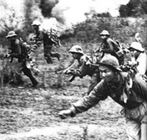 Vietnamese armies repeatedly attacked