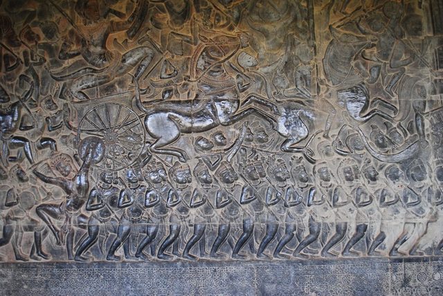 Last stone engravings at Angkor