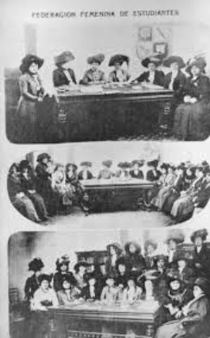 Formación de la federación de estudiantes de Chile