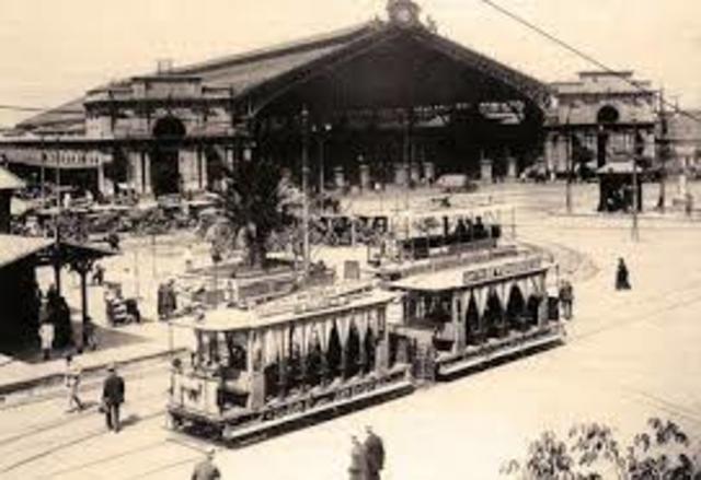 Inauguración de la estación Central