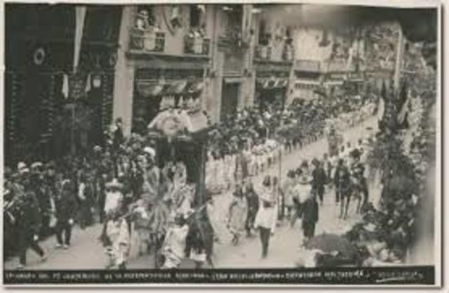 Celebración del Centenario de la Independencia