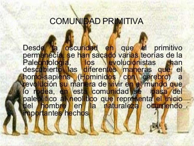 COMUNIDAD PRIMITIVA