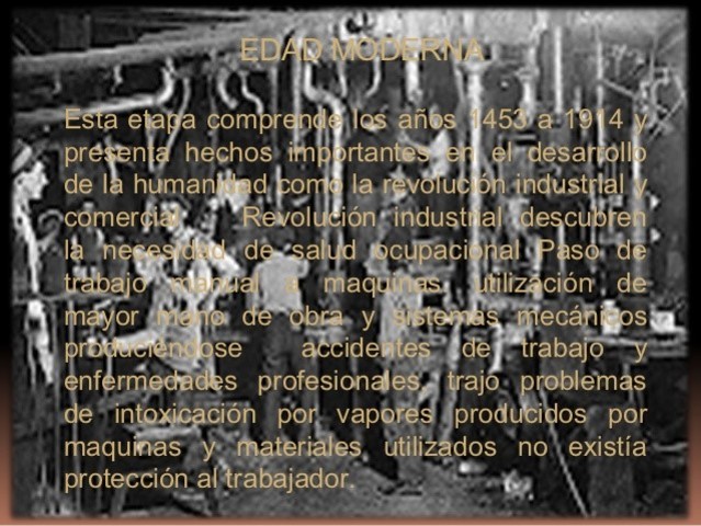 EDAD MODERNA